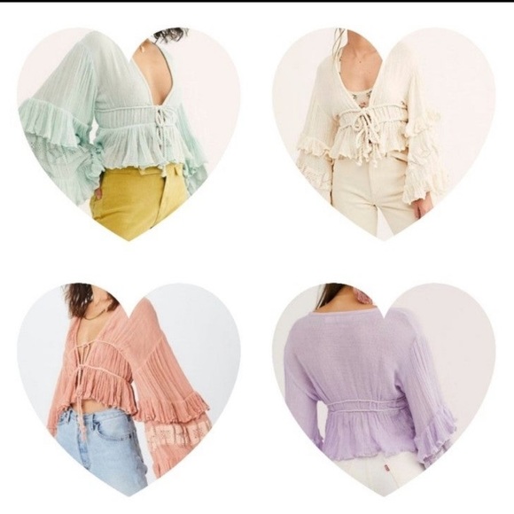 ISO ISO Free people x Jen’s Pirate Booty Island Top in white! - Picture 2 of 2